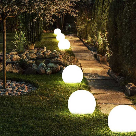 Spherical solar lamp for garden – Solastère