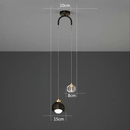 Soft Ambiance Pendant Light Golden Clip Nordic Design โ Elegance
