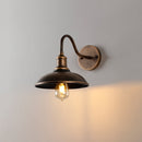 Rustic Antique Brass Wall Light for Outdoor – Aurélice