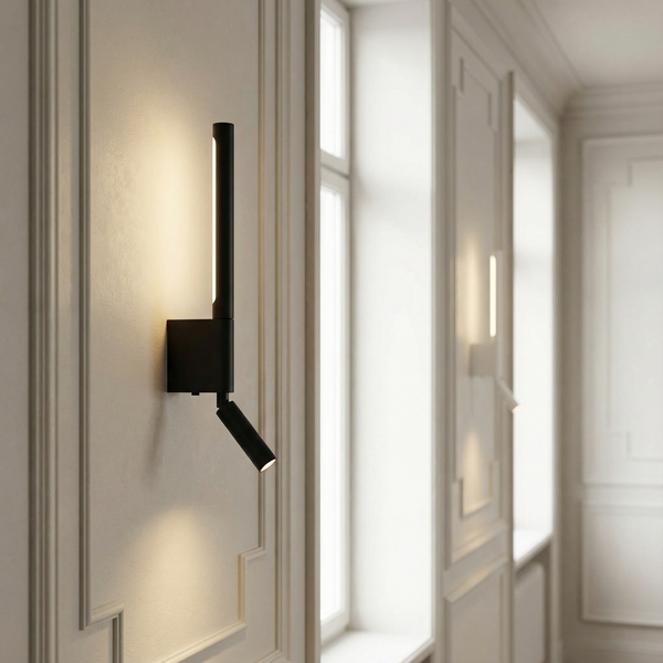 Applique murale LED minimaliste scandinave pour lecture – Norelys