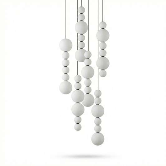 Moderne Eisen-Hängeleuchte für Esszimmer – Oréad