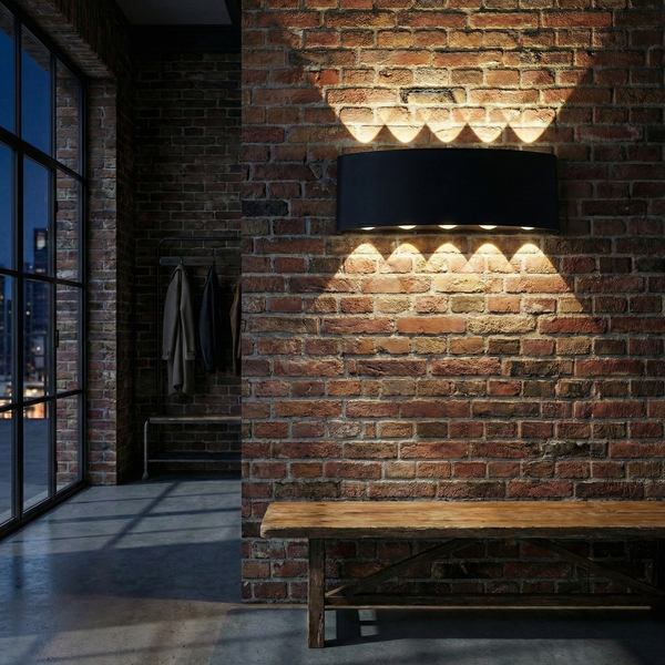 Applique murale WaveX vue ambiance | Luxarmonie