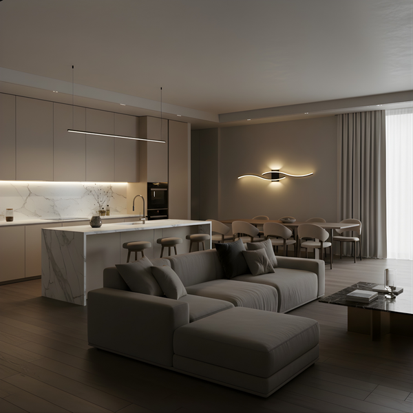 Applique Murale Élégante Lumière Réglable Style Haute Déco – Wave eteins