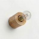 Minimalist natural wood wall light – Arvenor model
