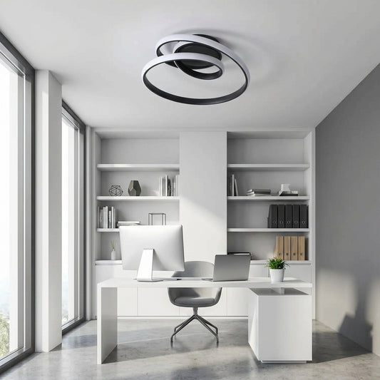 Plafonnier Spiréclat vue ambiance | Luxarmonie