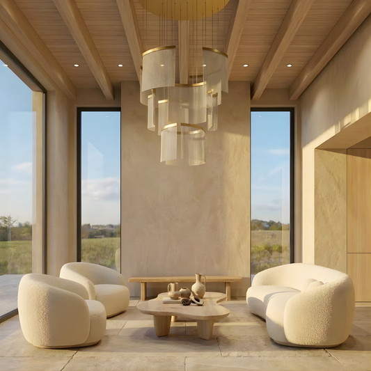 Suspensie modernă din aliaj pentru living și sufragerie – Célano