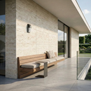 ブラックアルミ製屋外用壁掛けライト – Alunox