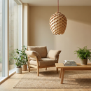 Suspensie Lemn Sculptat Nature Chic – Orena