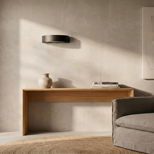 Applique murale céramique noire moderne – modèle Neréa