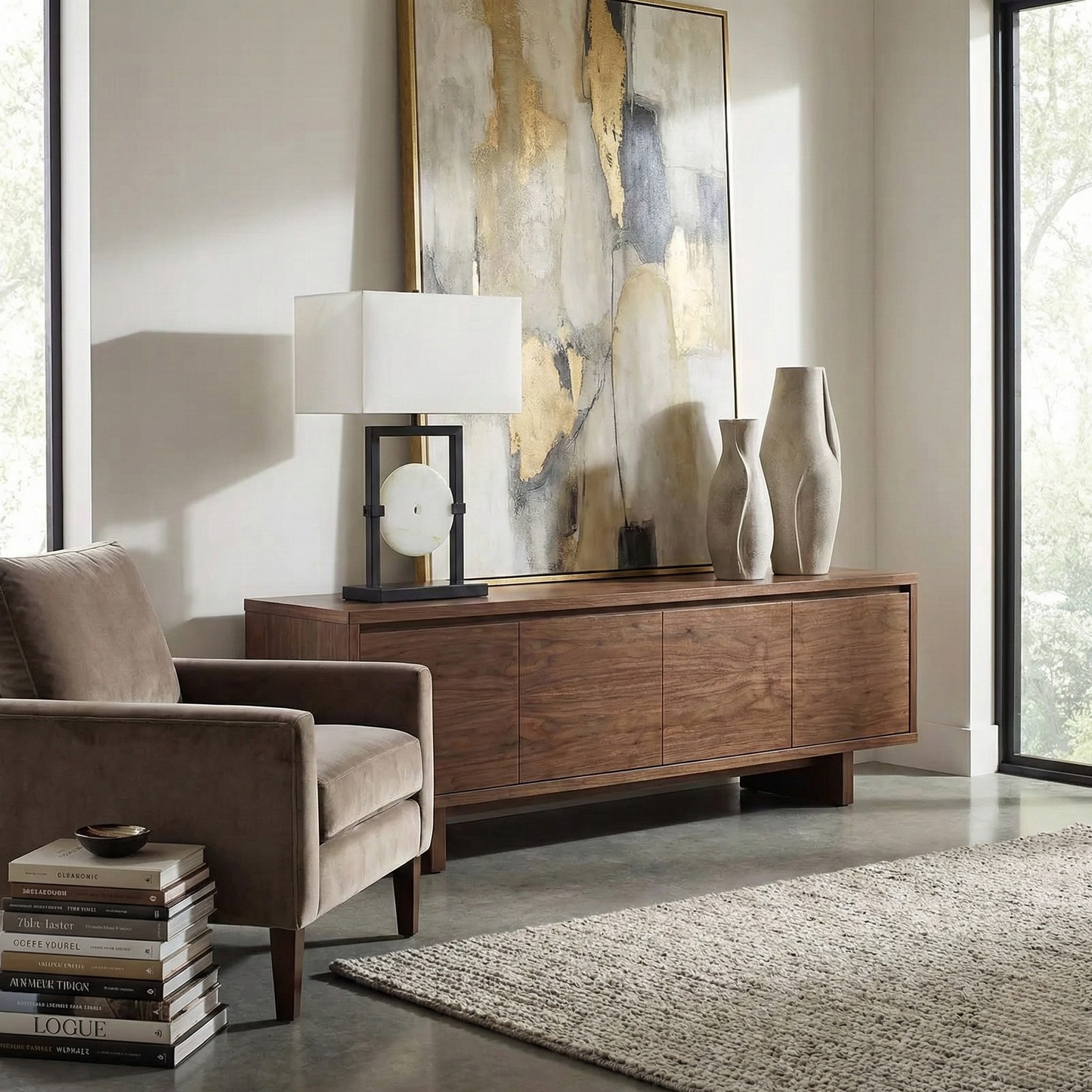 Lampe à poser Spectra vue détail | Luxarmonie