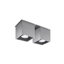مصباح سقف رمادي عصري مزدوج الشعاع – Arvenor