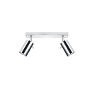 Plafonnier chrome moderne orientable salon – Modèle Aethron
