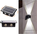 LED Solar Wall Light Double Beam Outdoor Lighting – Solarix