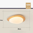 Natural Ceiling Light Modern Elegance Light Effects – Woody