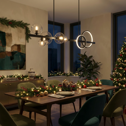 Éclairage de Noël : créer des ambiances féérique design