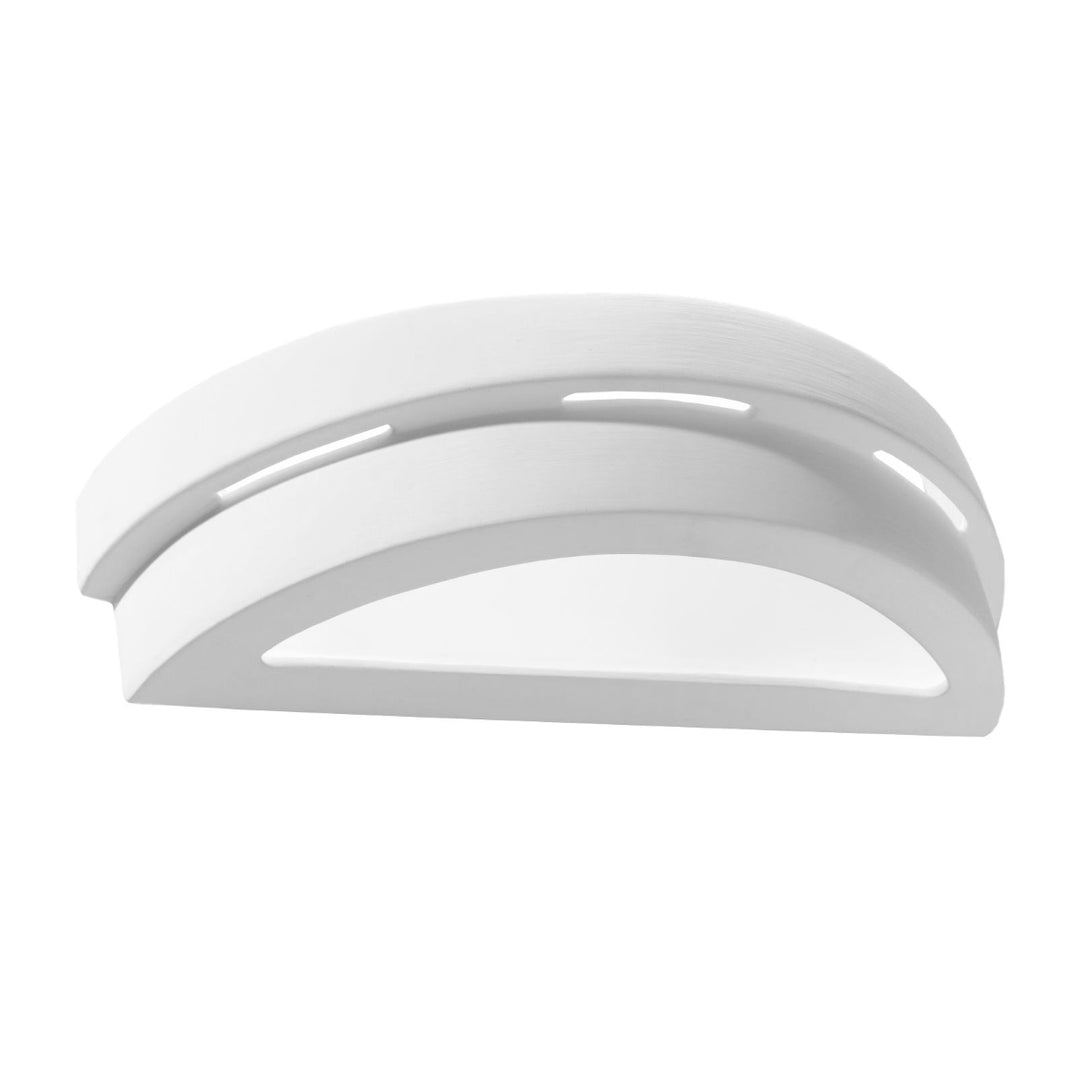 Applique murale céramique blanche moderne – modèle Asterion