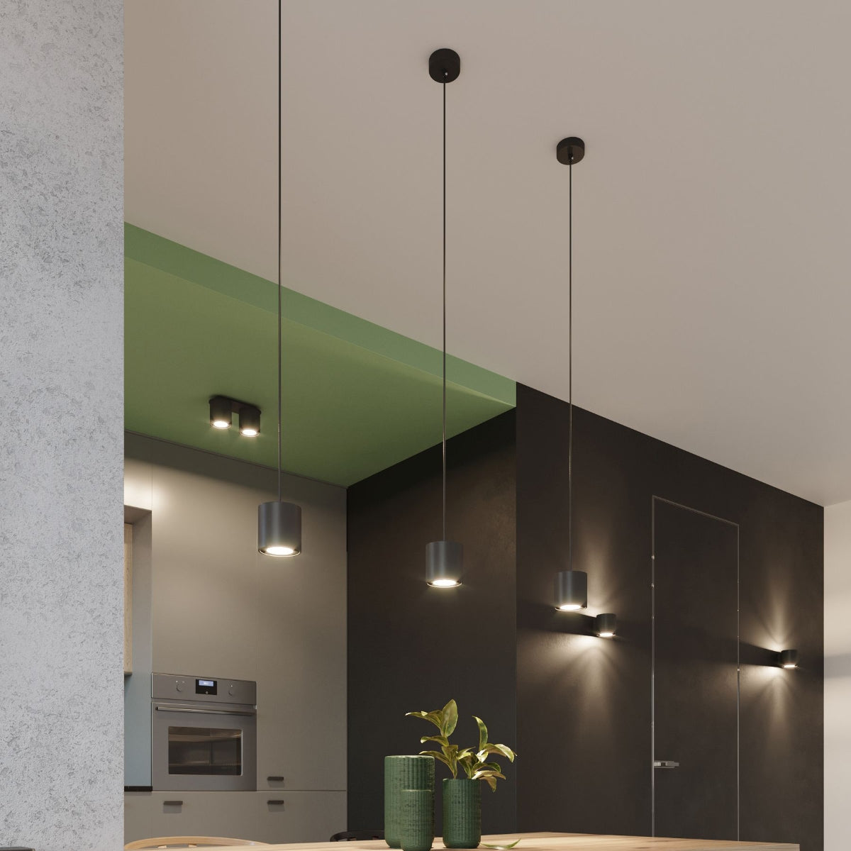 Suspension luminaire Modèle Asterion vue ambiance | Luxarmonie