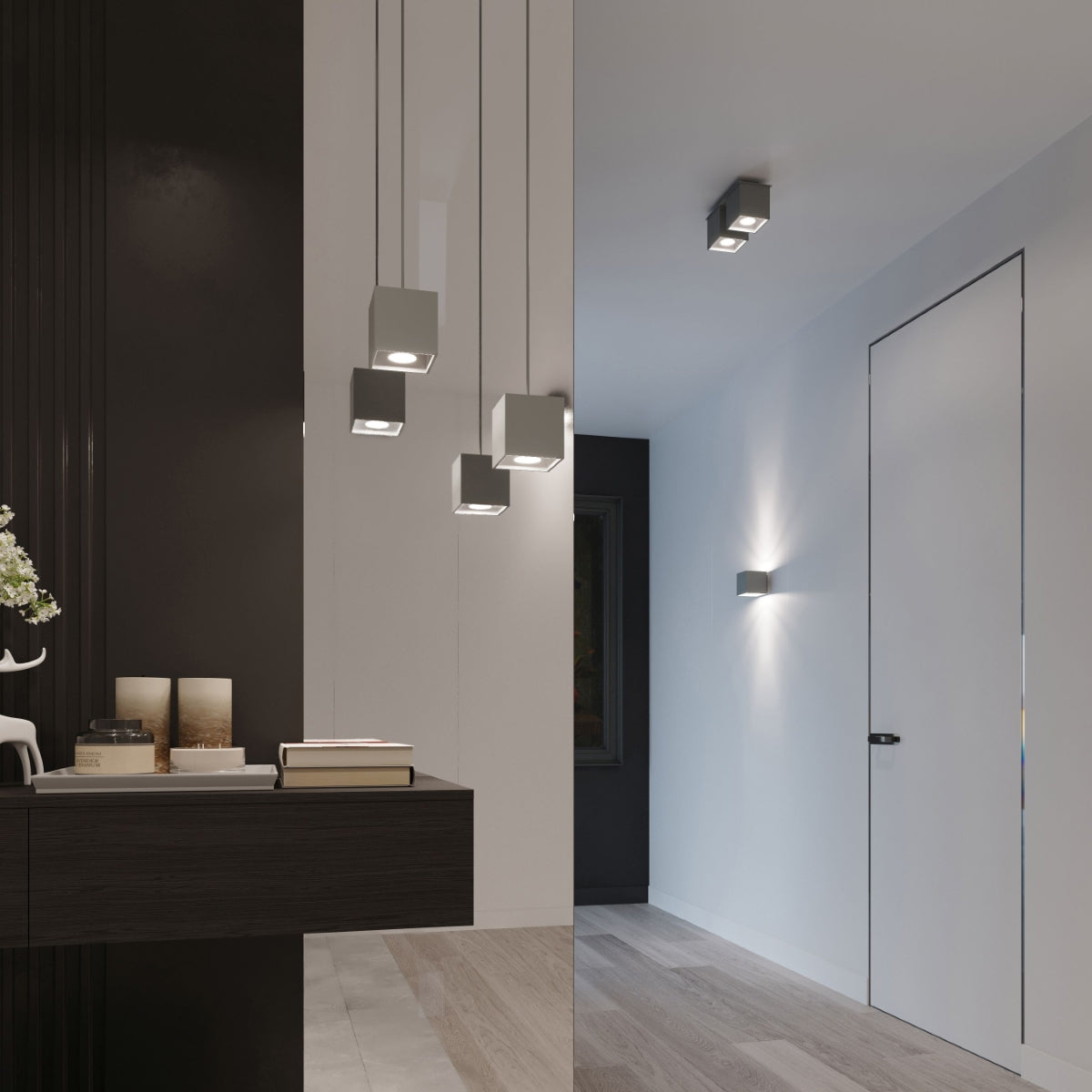 Plafonnier Modèle Arvenor vue ambiance | Luxarmonie