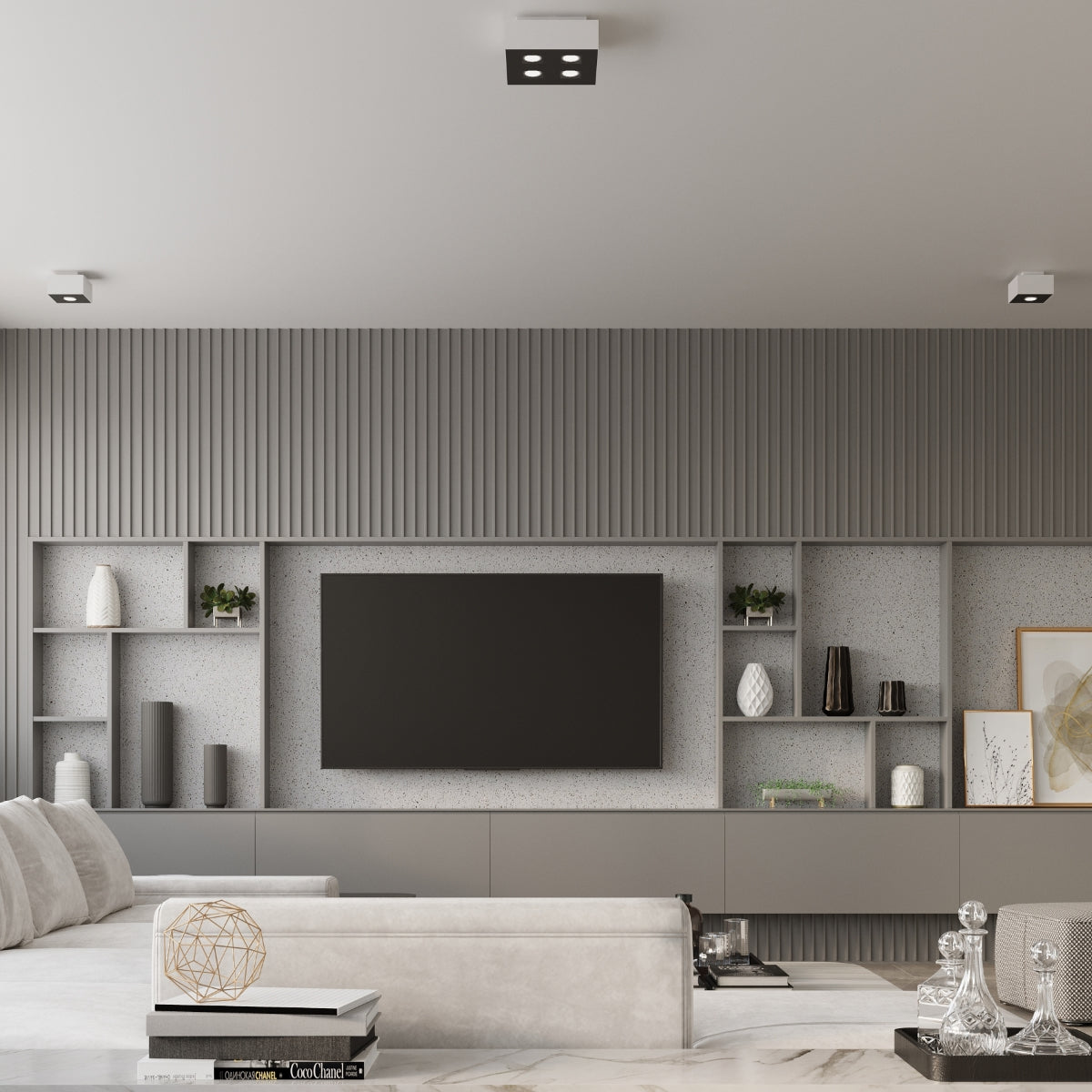 Plafonnier modèle Hesperis vue détail | Luxarmonie