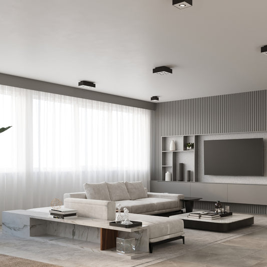 Plafonnier modèle Erynos vue ambiance | Luxarmonie