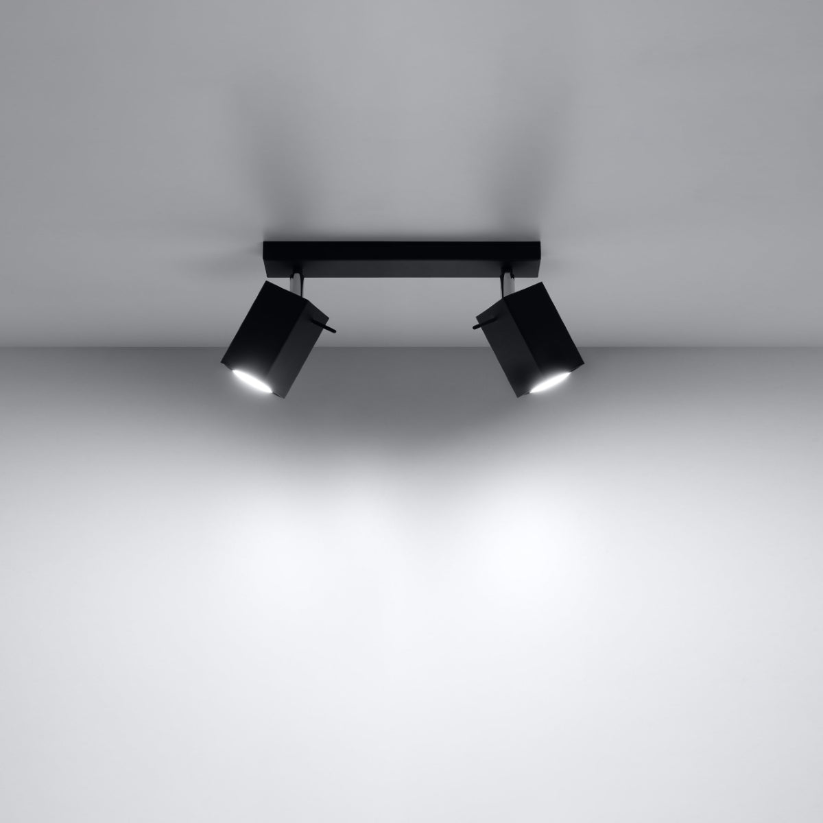 Ceiling light modern black adjustable spot - Model Nerava