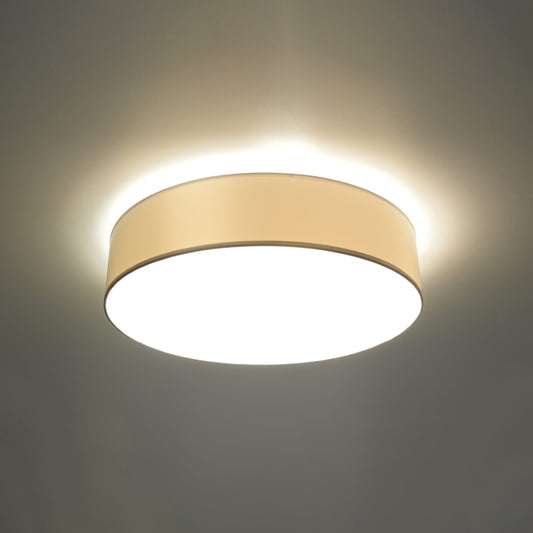 Ceiling light round white minimalist living room - Arvenor model