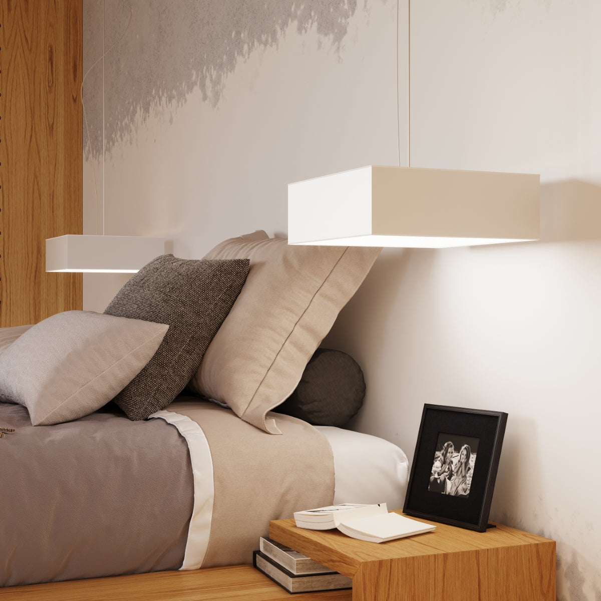 Plafonnier Modèle Asterion vue ambiance | Luxarmonie