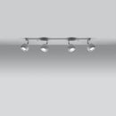 각도조절 스포트가 있는 모던 화이트 천장등 – Orphélya