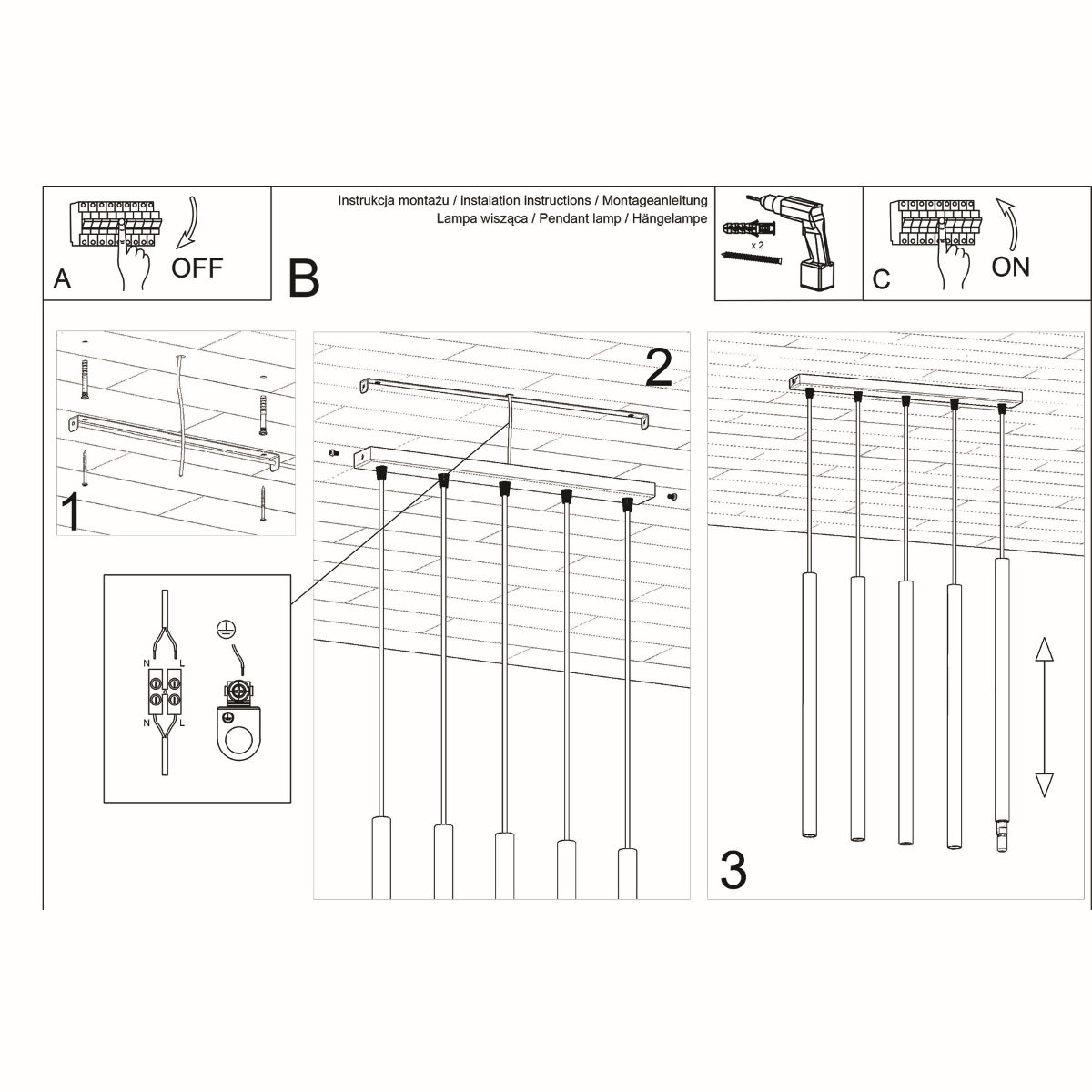 Suspension luminaire modèle Arcania photo 5 | Luxarmonie