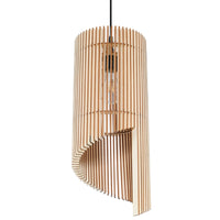 Suspension en bois naturel scandinave – modèle Elvoria