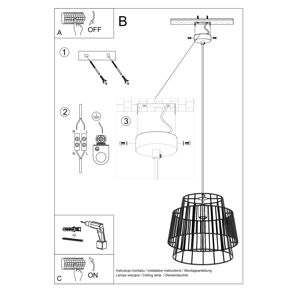 Suspension luminaire Morthalis photo 6 | Luxarmonie