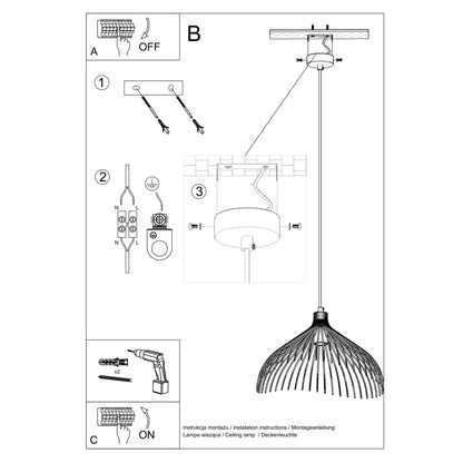 Lampada a sospensione Modello Zyralis foto 5 | Luxarmonie