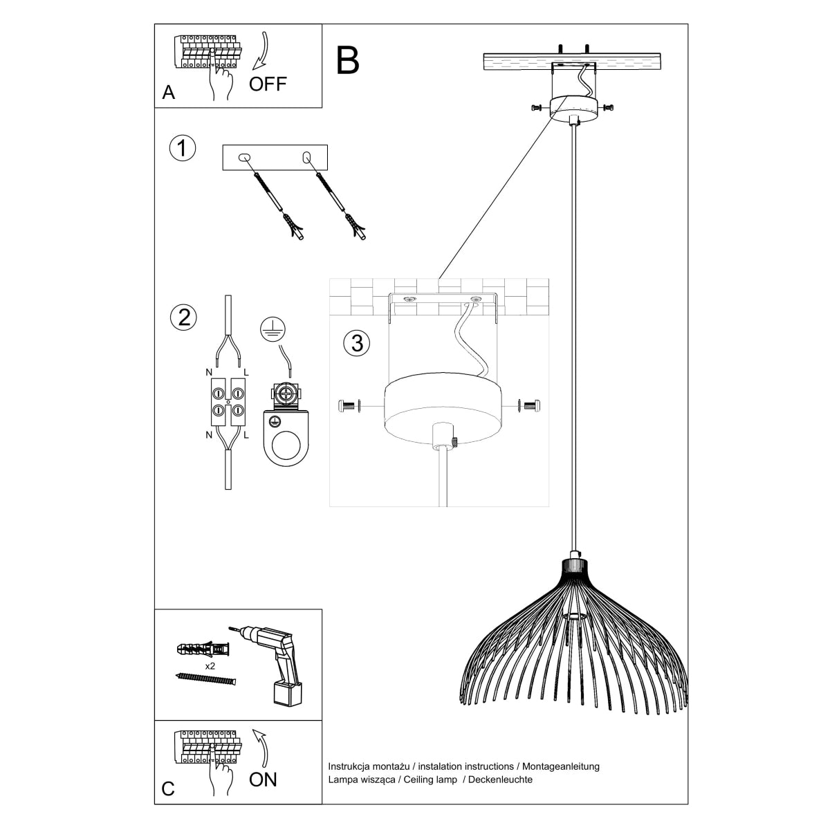 Suspension luminaire Modèle Atheris photo 5 | Luxarmonie