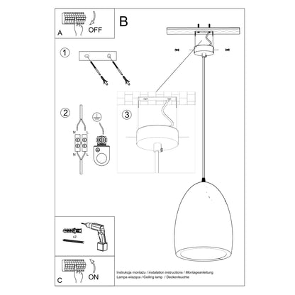 Suspension luminaire Elaris photo 5 | Luxarmonie