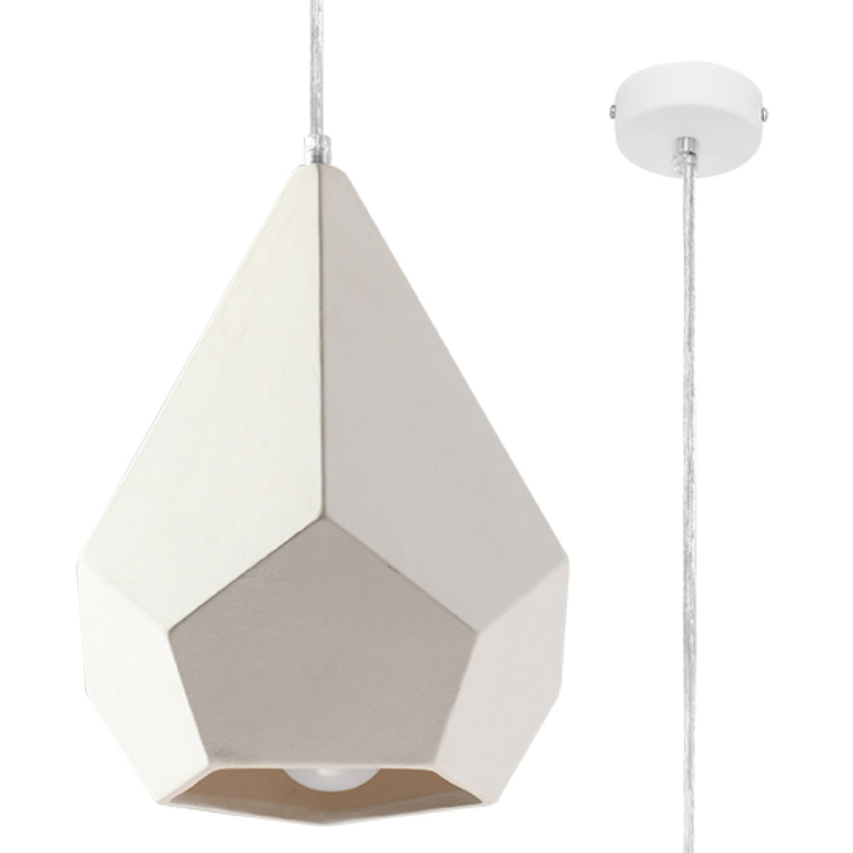 Sospensione luminosa modello Aveloria vista ambiance | Luxarmonie