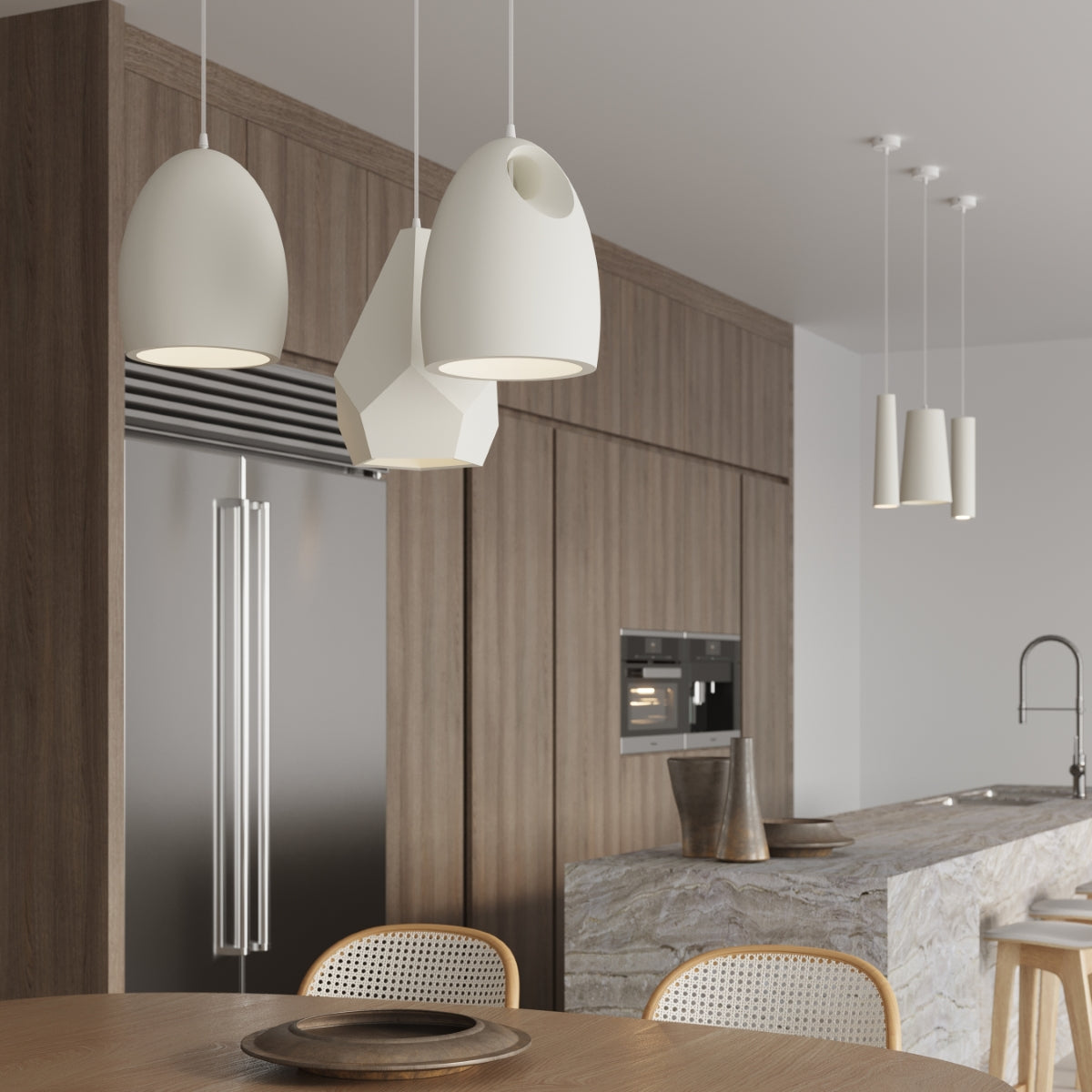 Sospensione luminosa modello Aveloria foto 8 | Luxarmonie