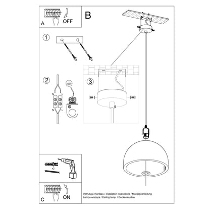 Suspensie de iluminat Model Orbetto foto 5 | Luxarmonie