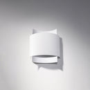 Steel white designer wall light – Eryndra model
