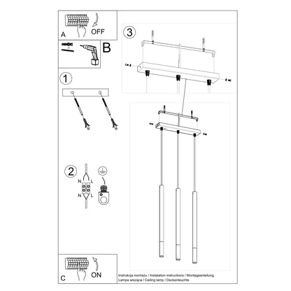 Suspension luminaire modèle Orféis photo 6 | Luxarmonie