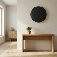 Applique murale moderne en aluminium noir – Novaluc