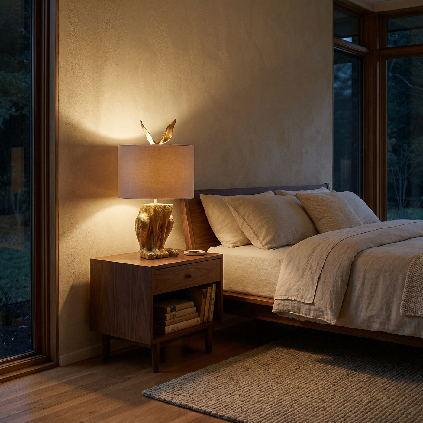 Veilleuse Élégante Silhouette Animale Moderne – Auralis