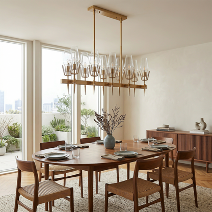 Crépuscule Ceiling Light Ambiance View | Luxarmonie