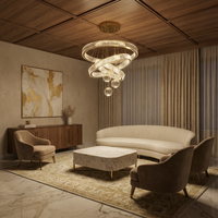 Lustre Cristal Moderne pour Salon et Salle à Manger – Cristarion