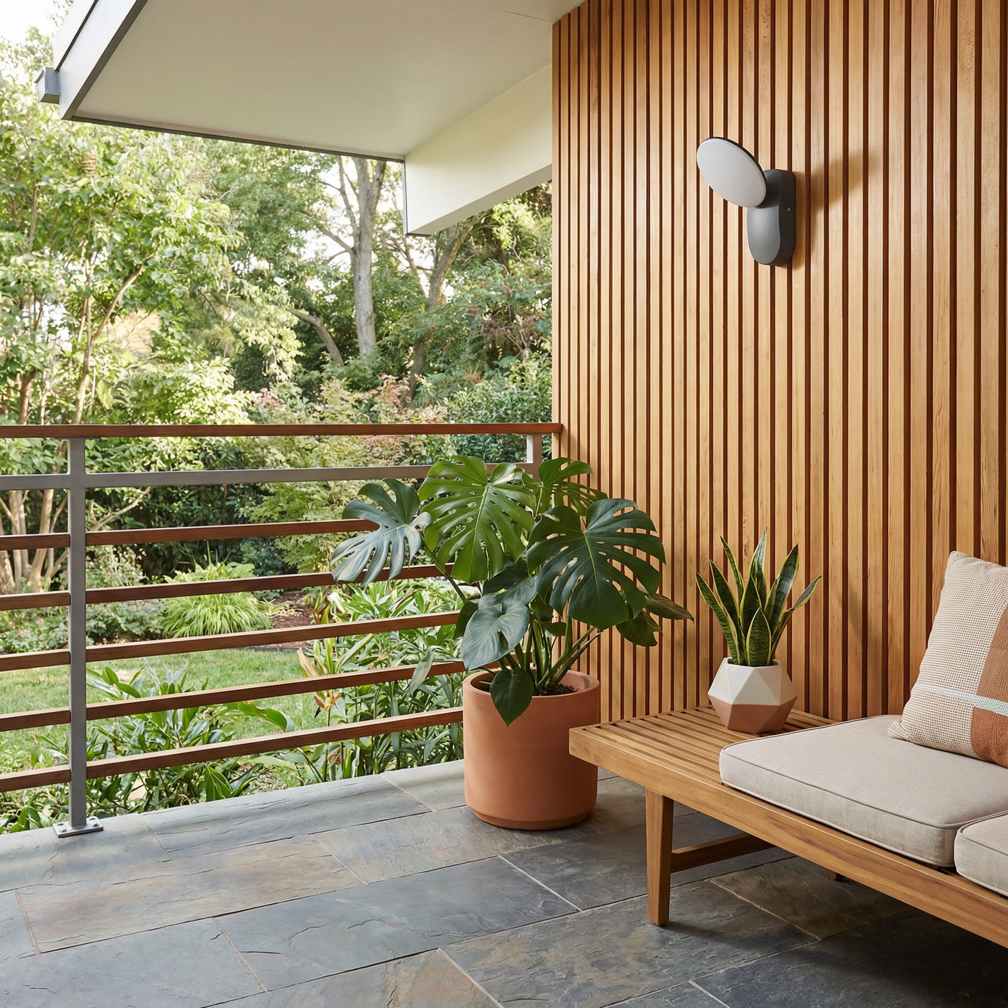 Luminaire Exérieur Thalyra vue ambiance | Luxarmonie