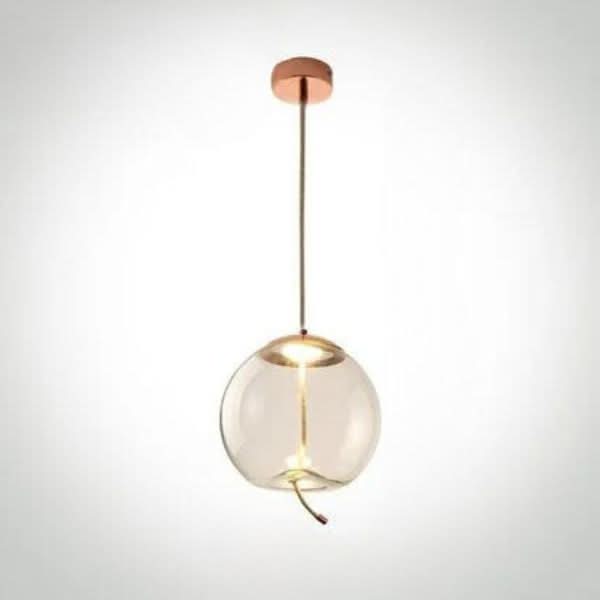 인더스트리얼 시크 스타일의 높이 조절형 디자인 펜던트 – Nébulis