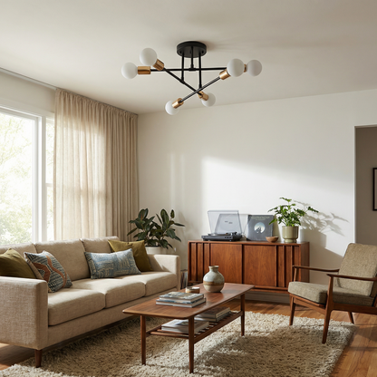 Plafonnier Solano vue ambiance | Luxarmonie