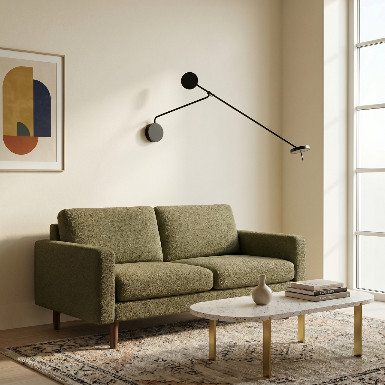 Applique Murale Noire en Métal pour Chambre et Bureau – Oréclaire