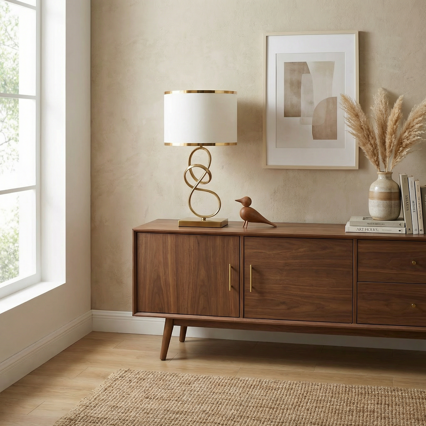 Lampe à poser Éthéris vue ambiance | Luxarmonie