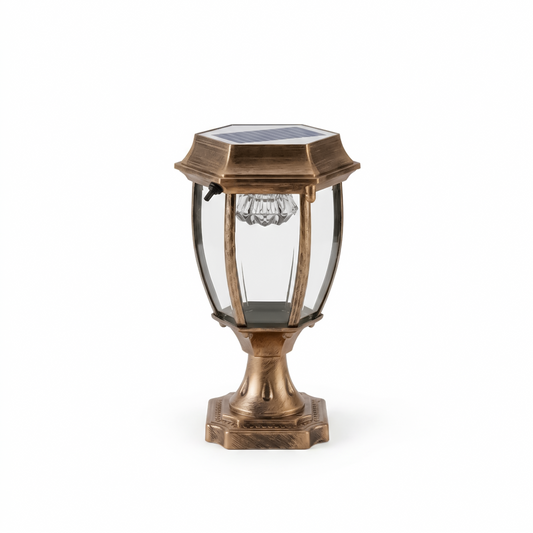 Lampe à poser Solaire Extérieure en Aluminium – Callistoria