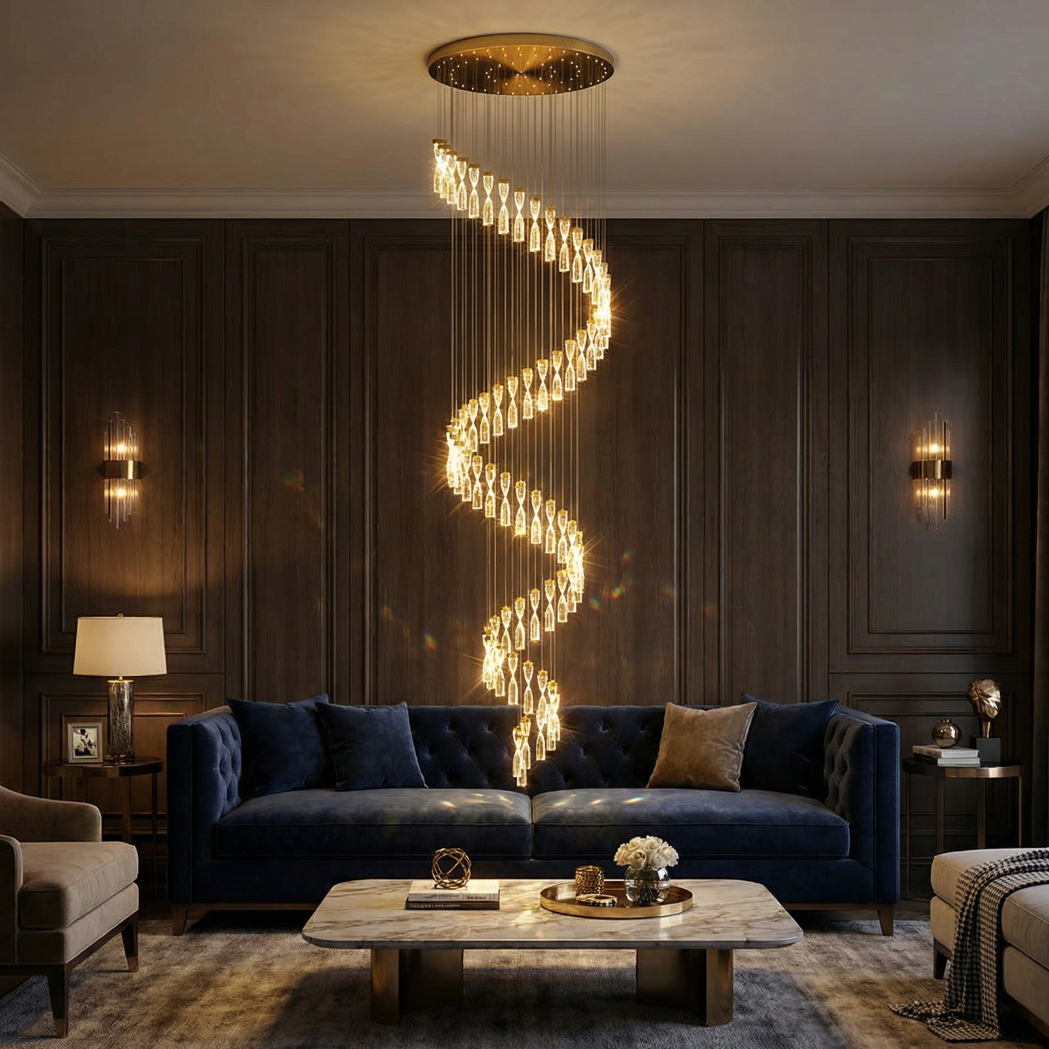 Suspension Vanta vue détail | Luxarmonie